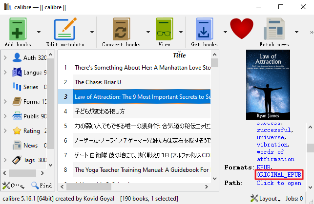 remove drm with calibre